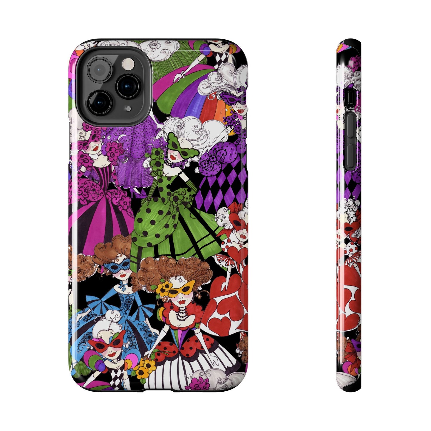 Crowded Dance Floor Black Phone Case