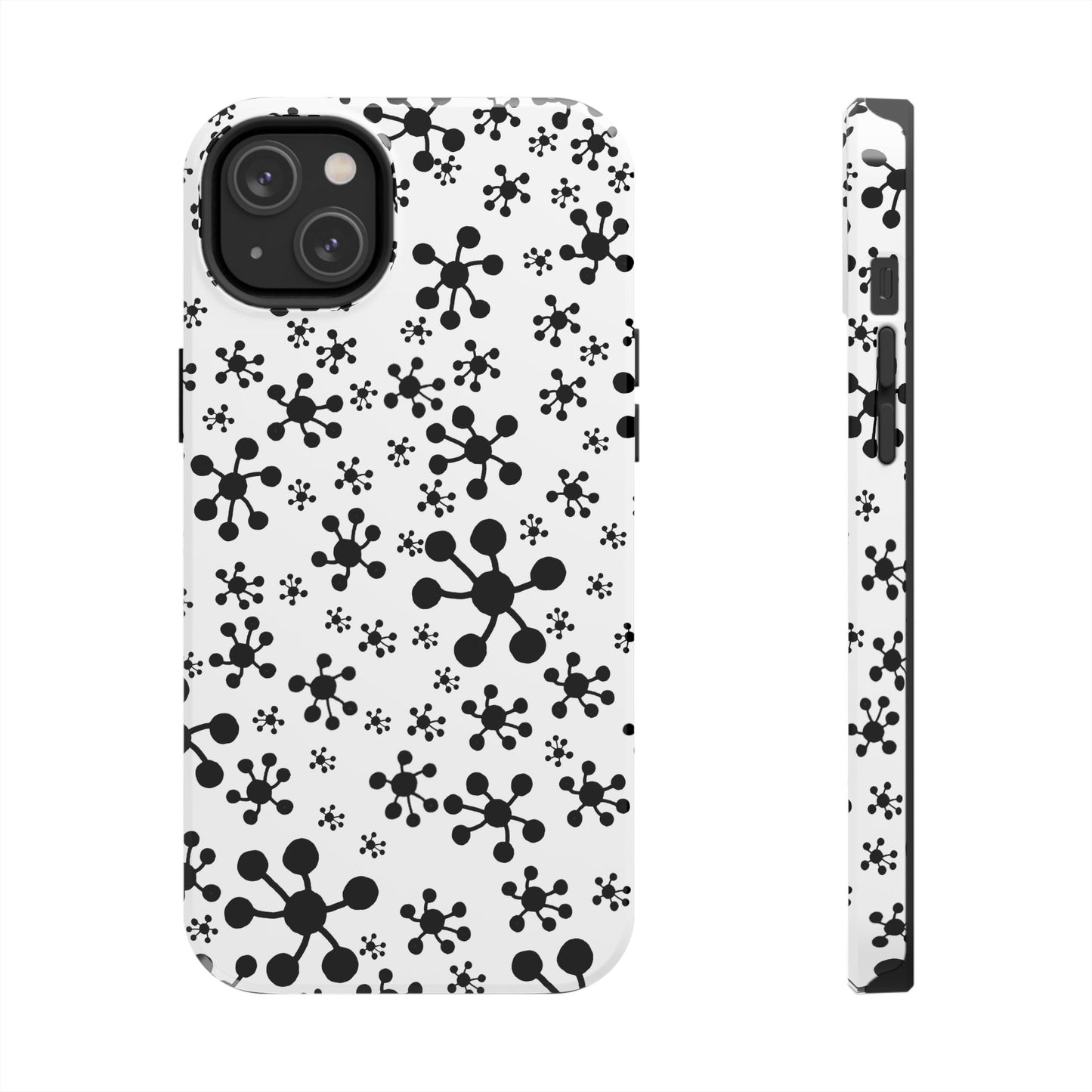 Jacks White / Black Phone Case