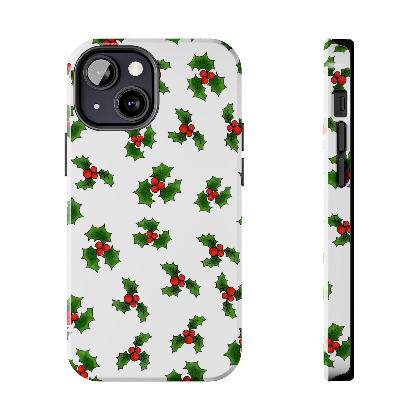 Lotsa Holly White Phone Case