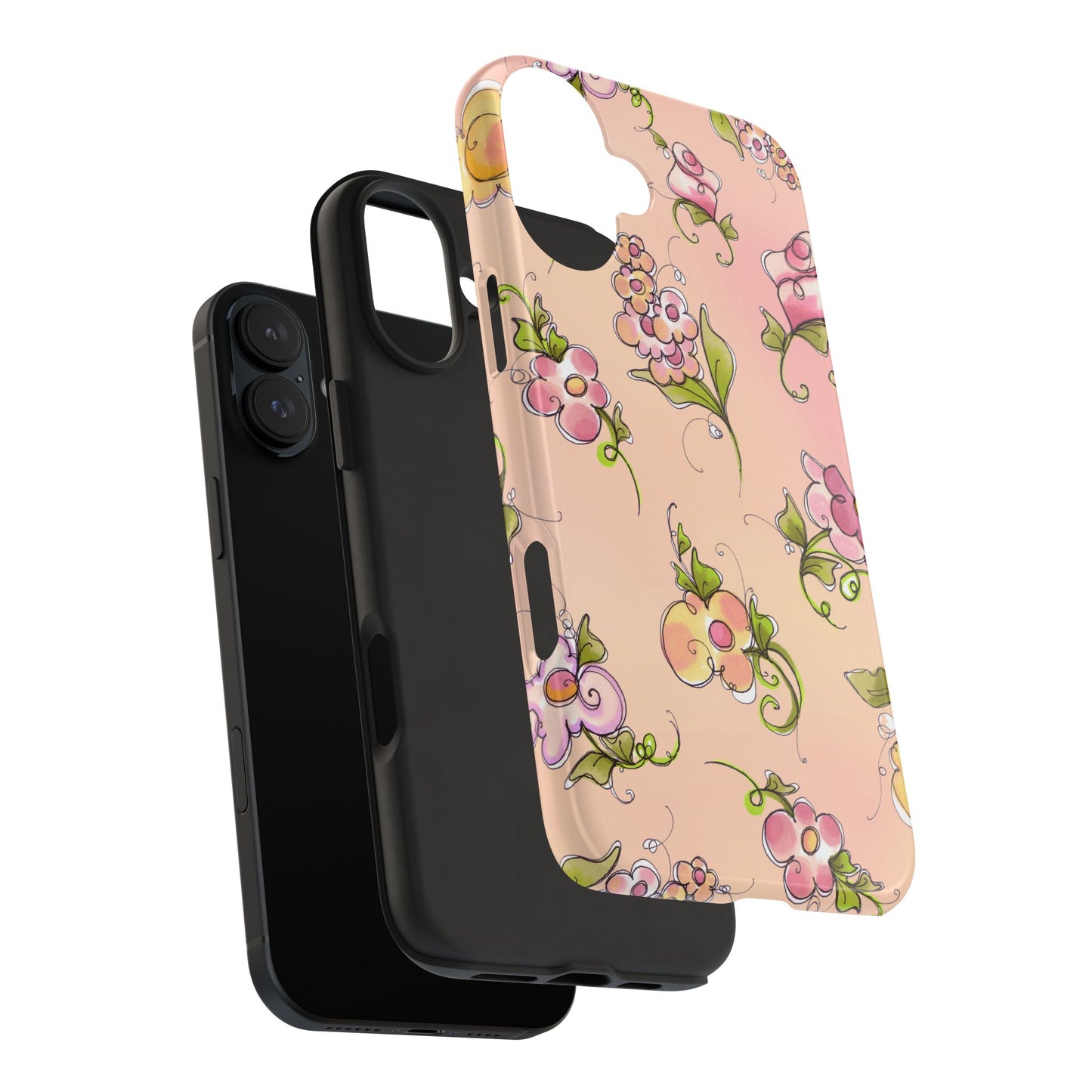 Flower Toss Sunrise Phone Case