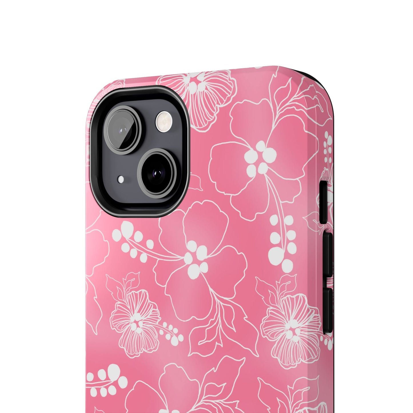 Lacey Hibiscus Pink Phone Case