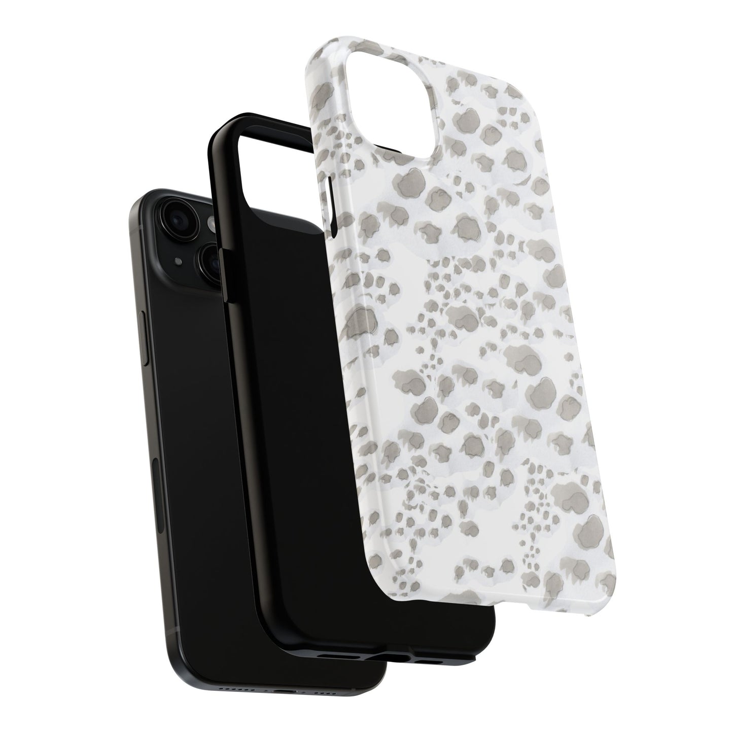 Kitty Dots White Phone Case