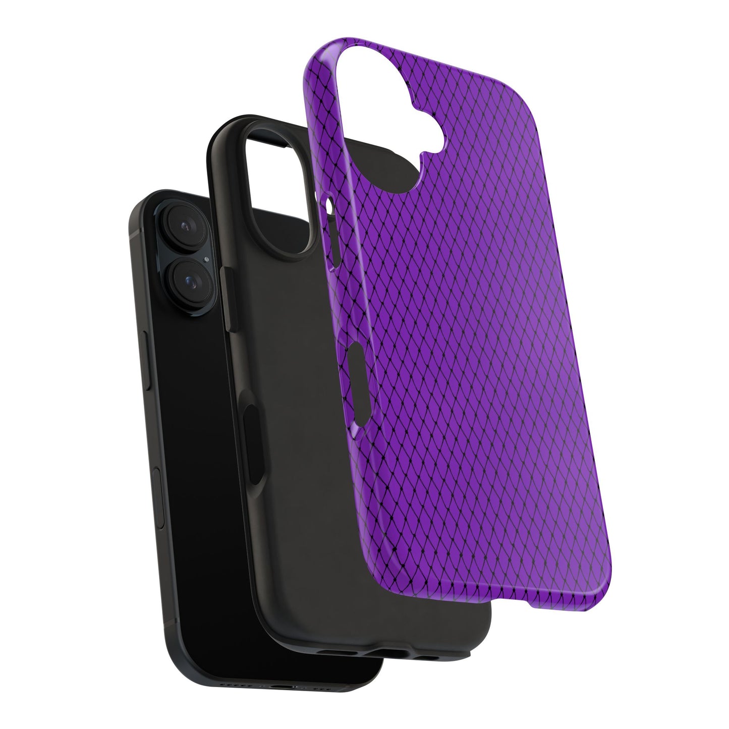 Fishnet Purple Phone Case