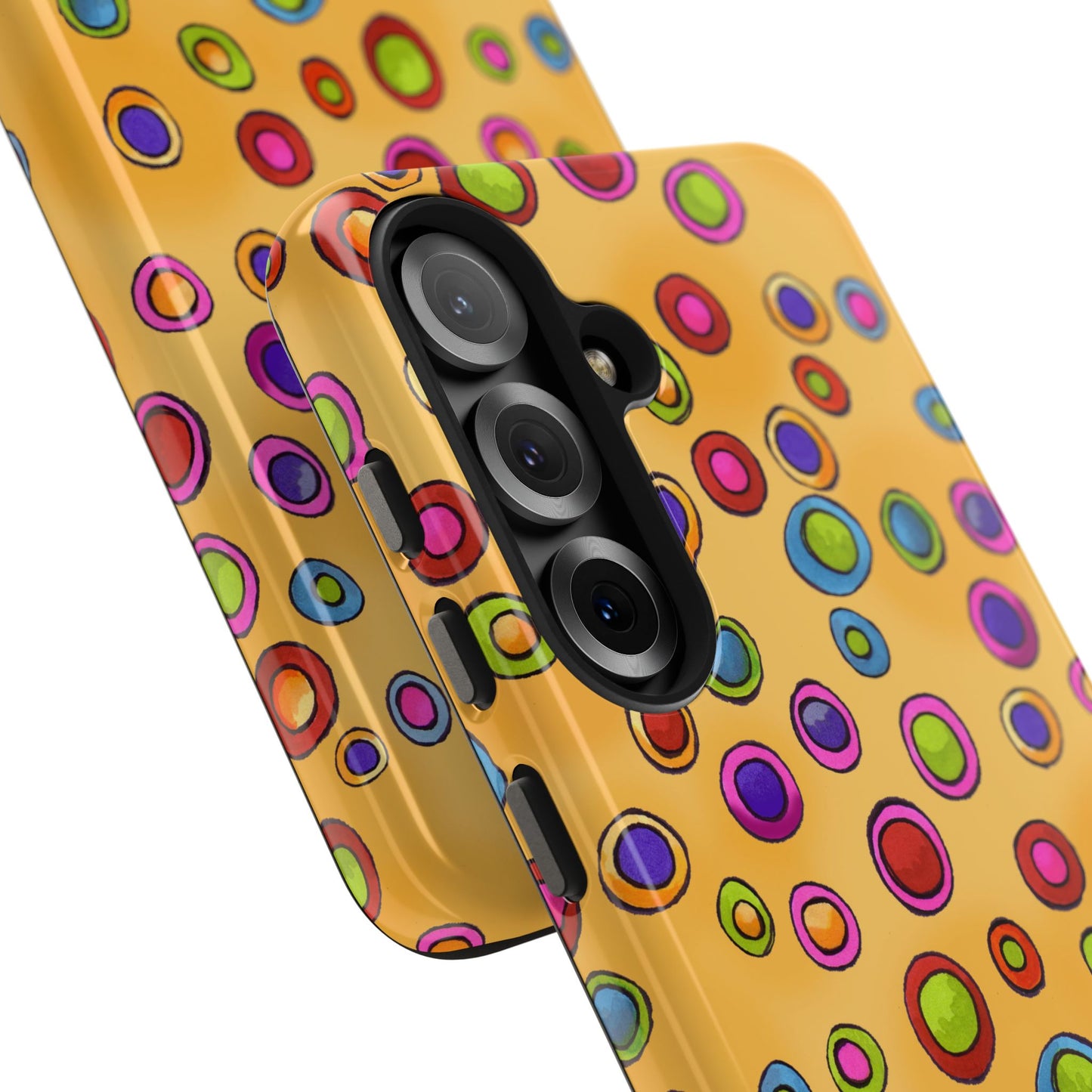 Dopey Dots Yellow Phone Case