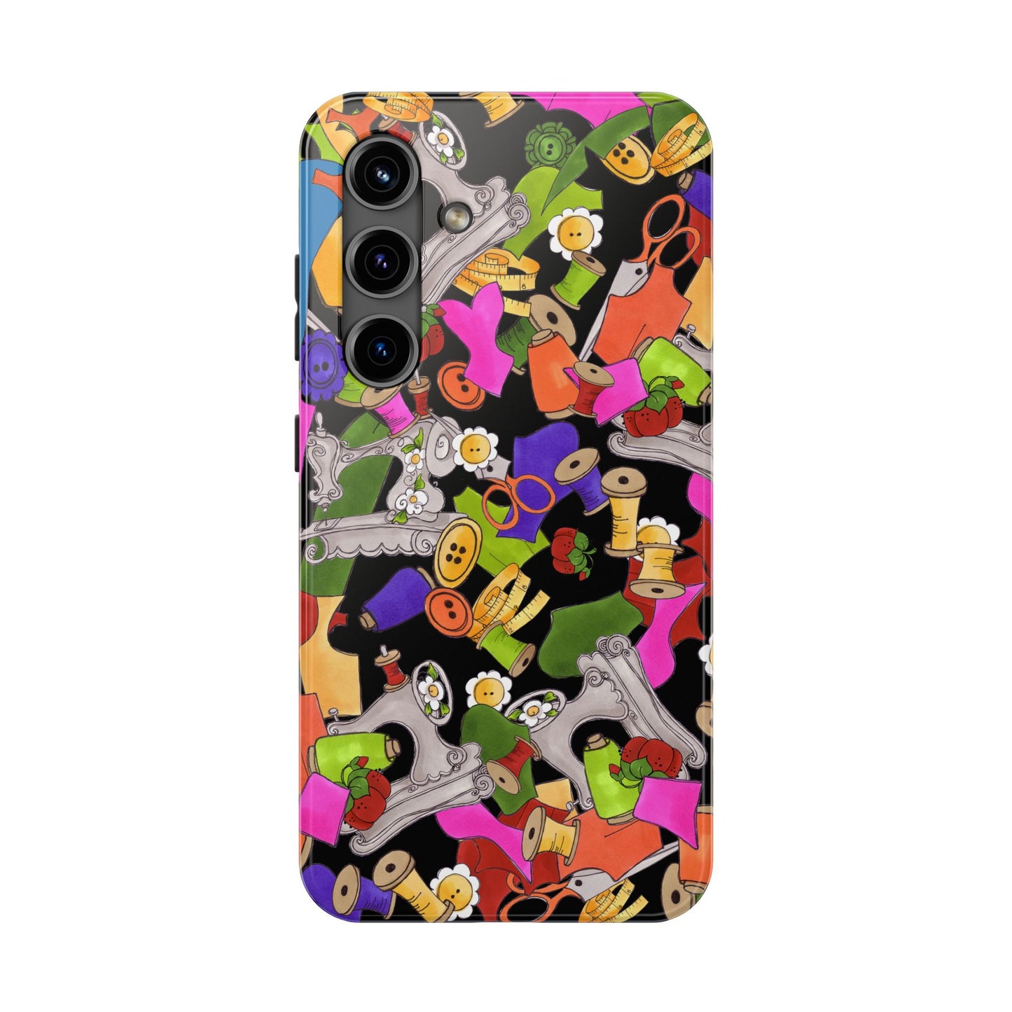 Kaleidasew Black Phone Case
