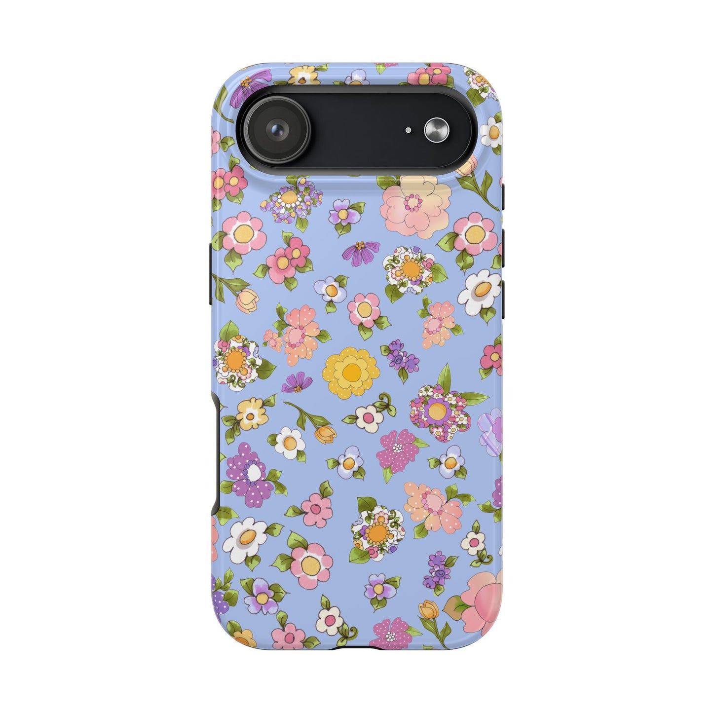 Flowery Blue Phone Case
