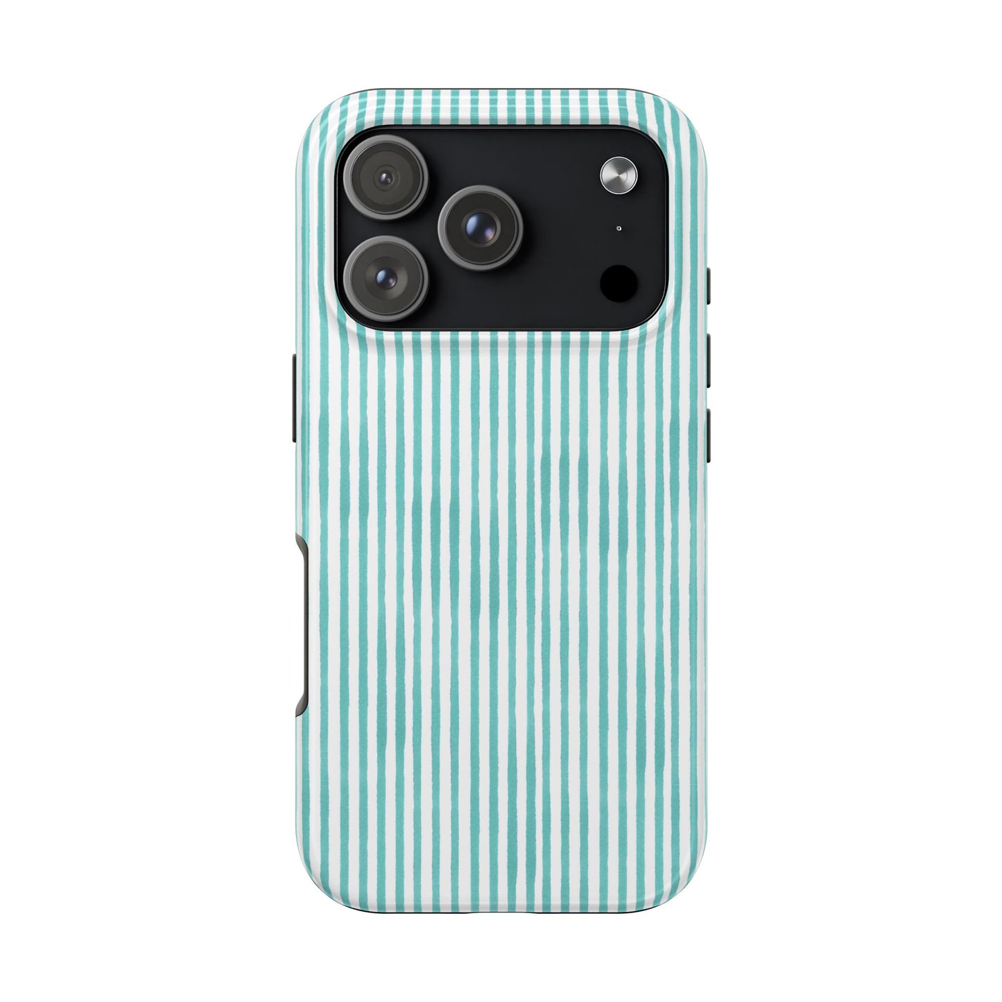 Lazy Stripe Turquoise Phone Case