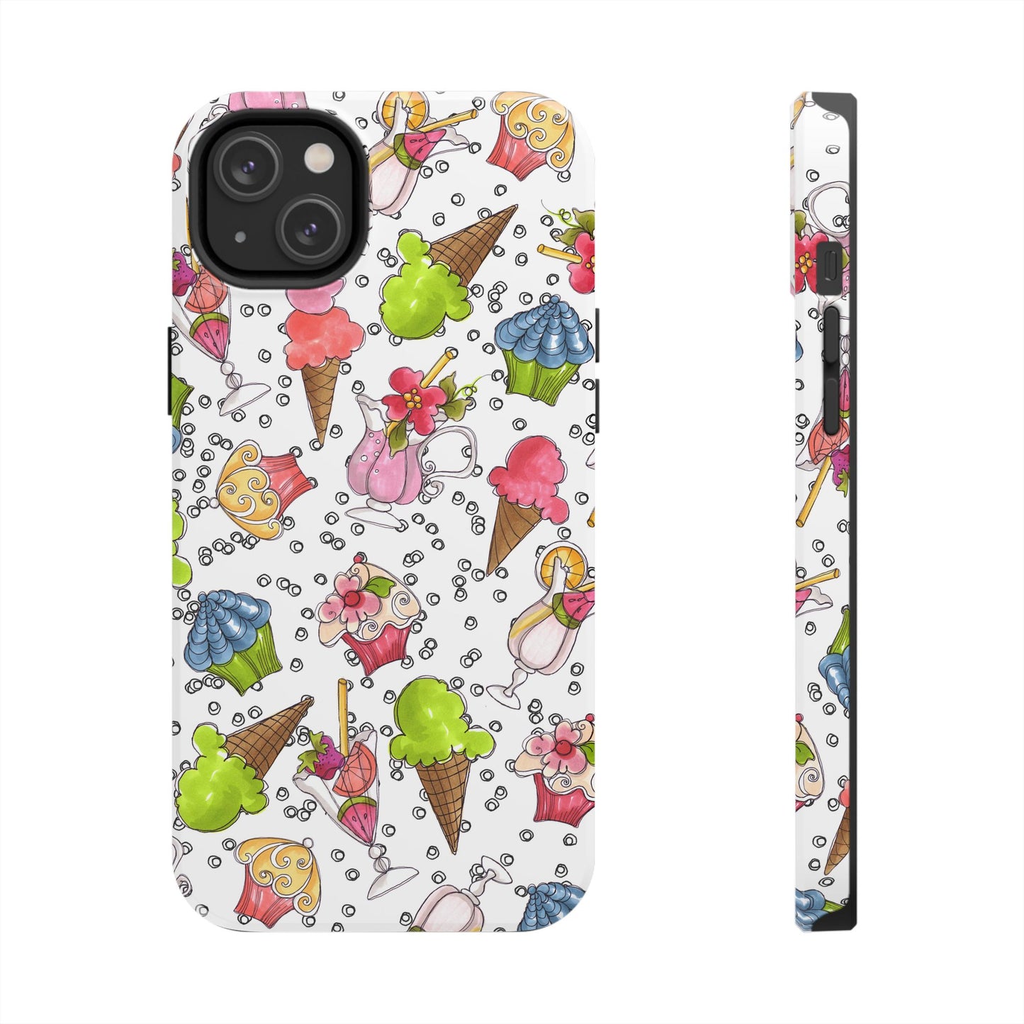 Resort Food White Phone Case