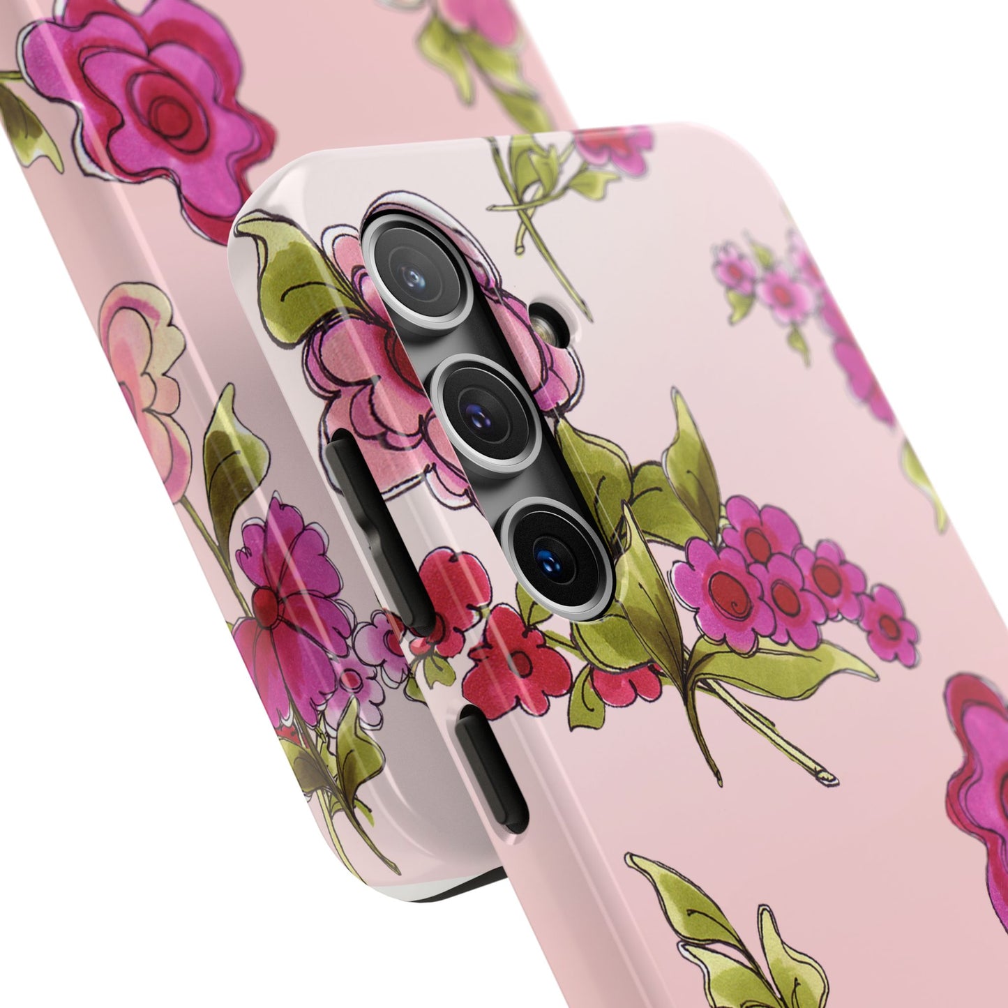 Jumbo Floral Pink Phone Case