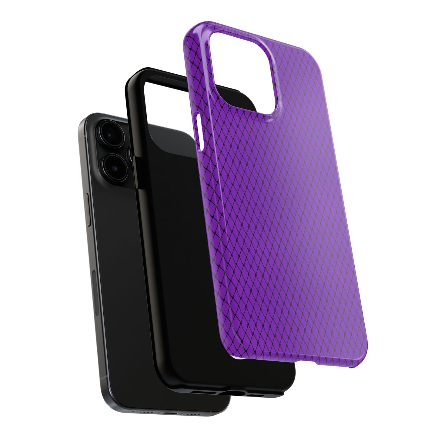 Fishnet Purple Phone Case