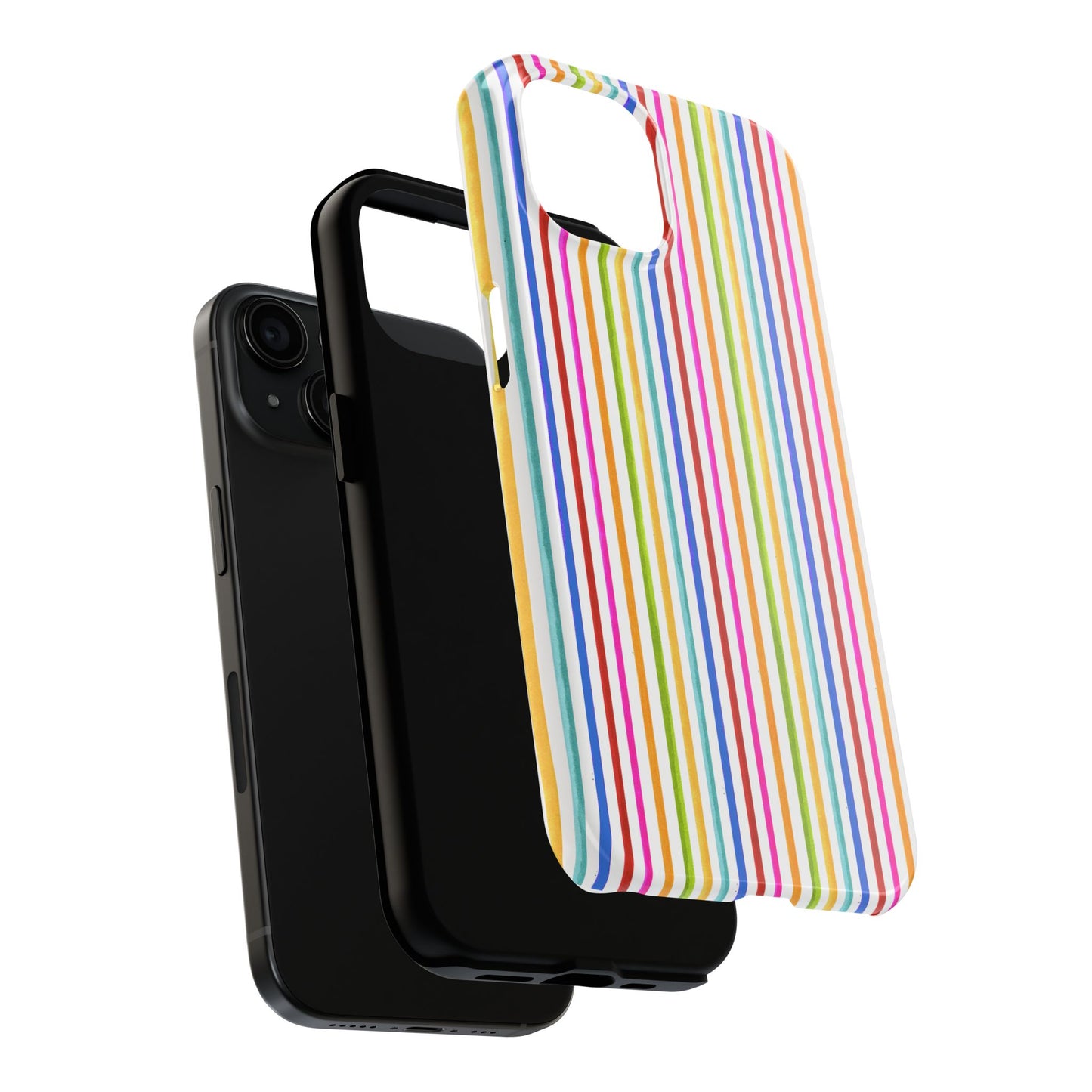 Cool Stripe White Phone Case