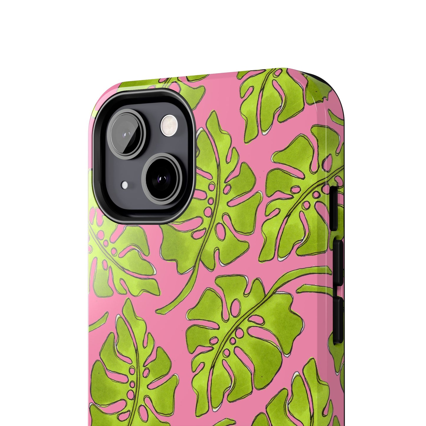 Big Leaf Pink Phone Case