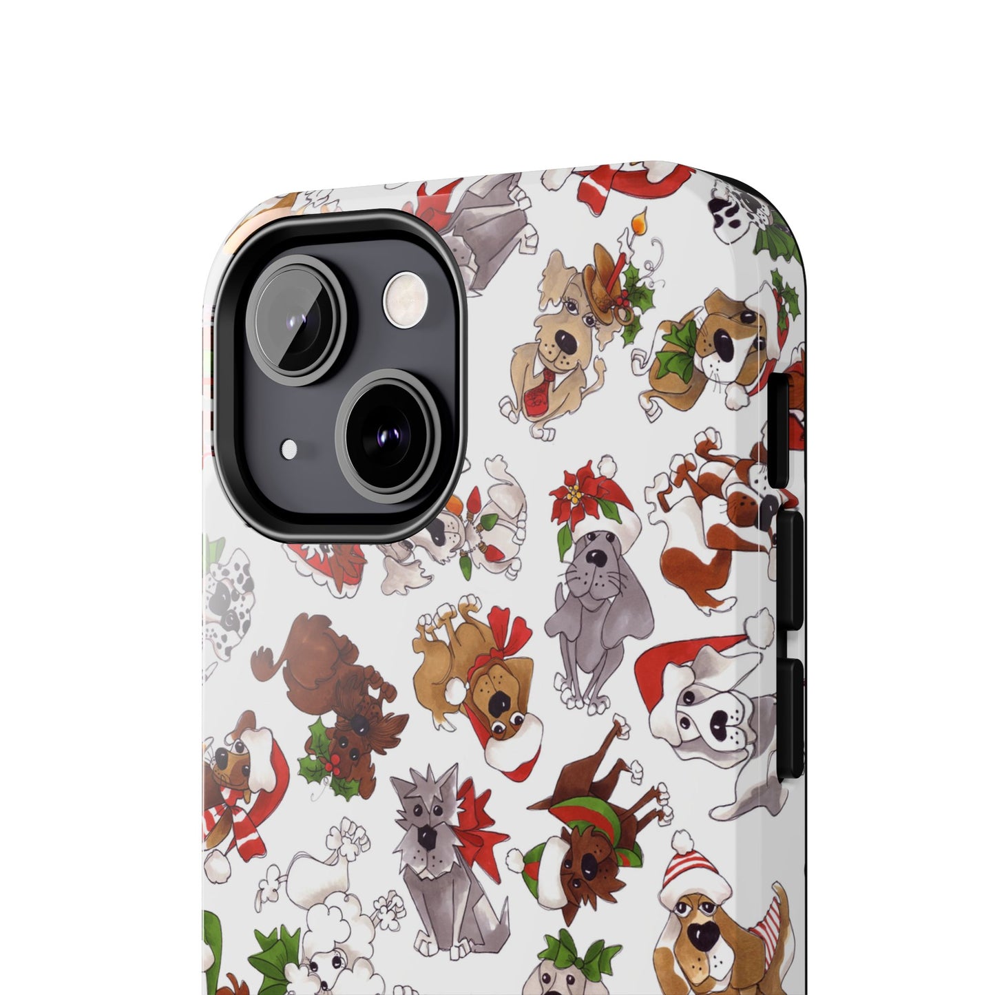 Doggie Toss White Phone Case