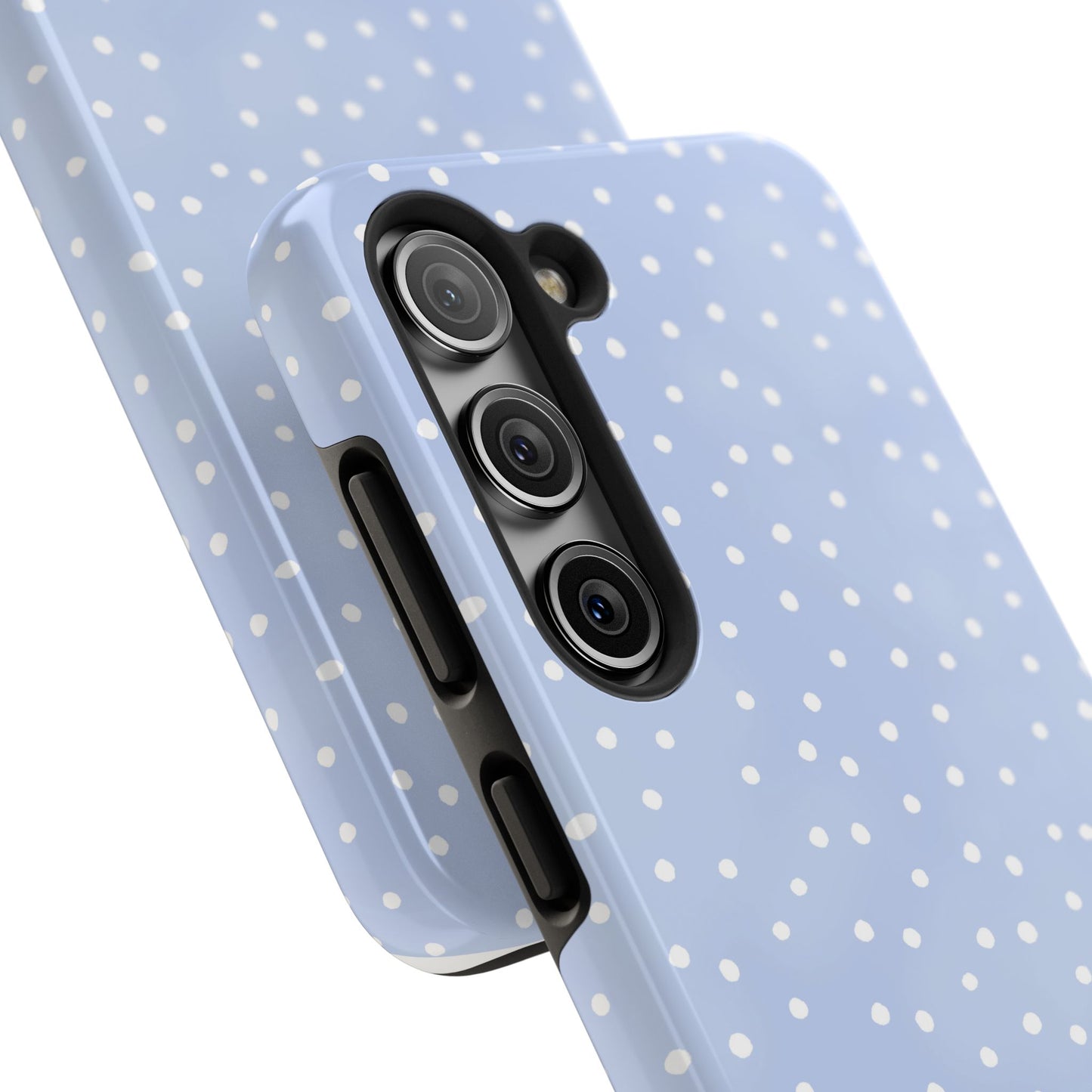 Petite Dots Blue / White Phone Case