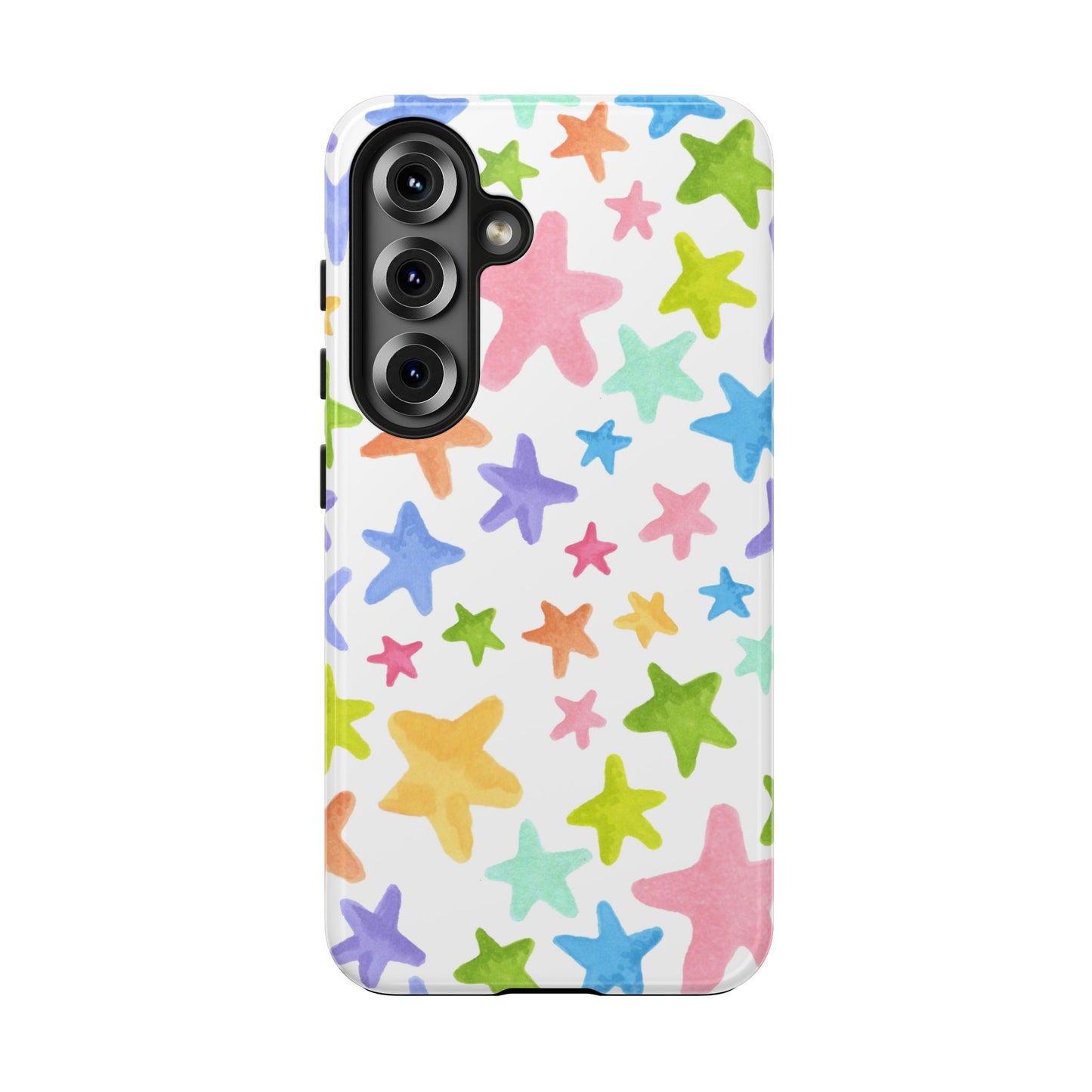 Happy Stars White Phone Case