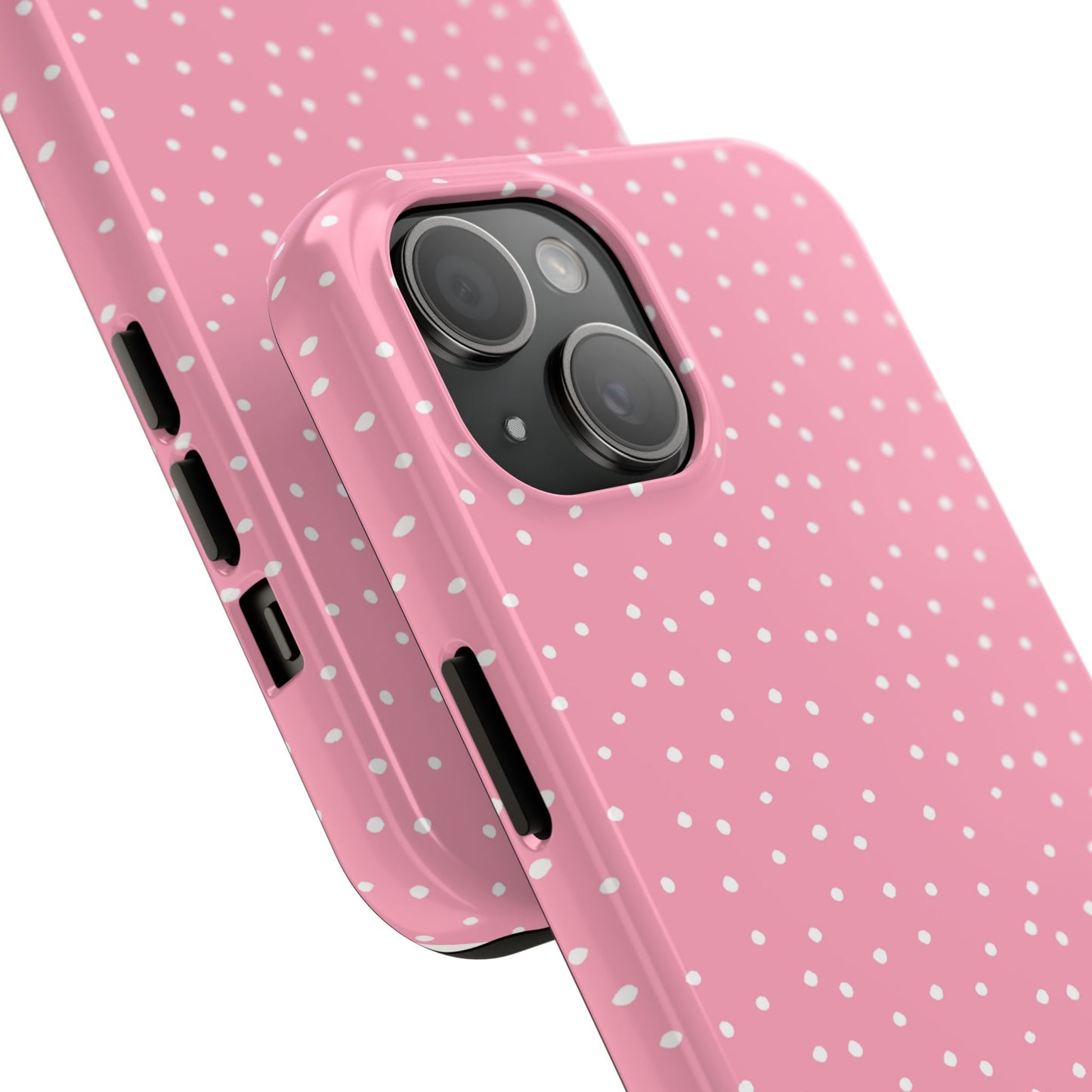 Dinky Dots Pink / White Phone Case