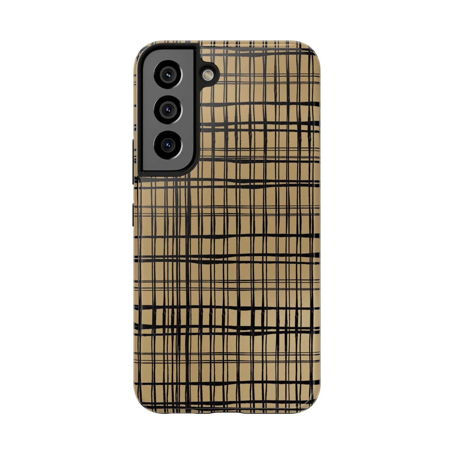 Doggie Fence Tan Phone Case