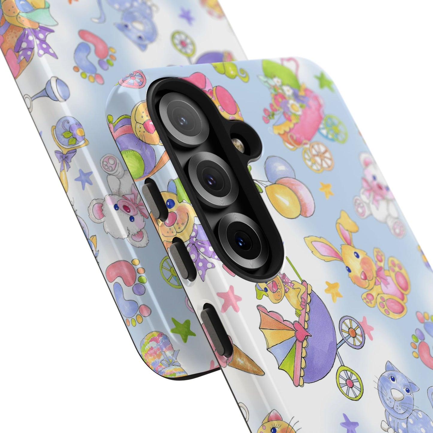 Busy Baby Blue Sky Phone Case