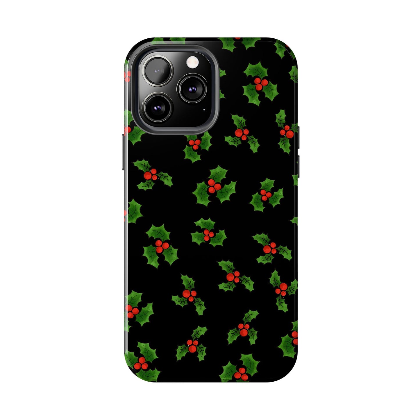 Lotsa Holly Black Phone Case