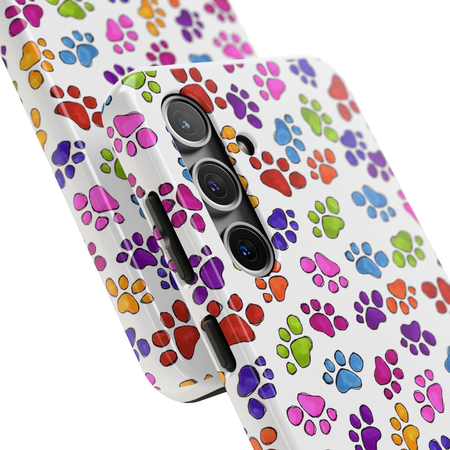 Fancy Paws White Phone Case