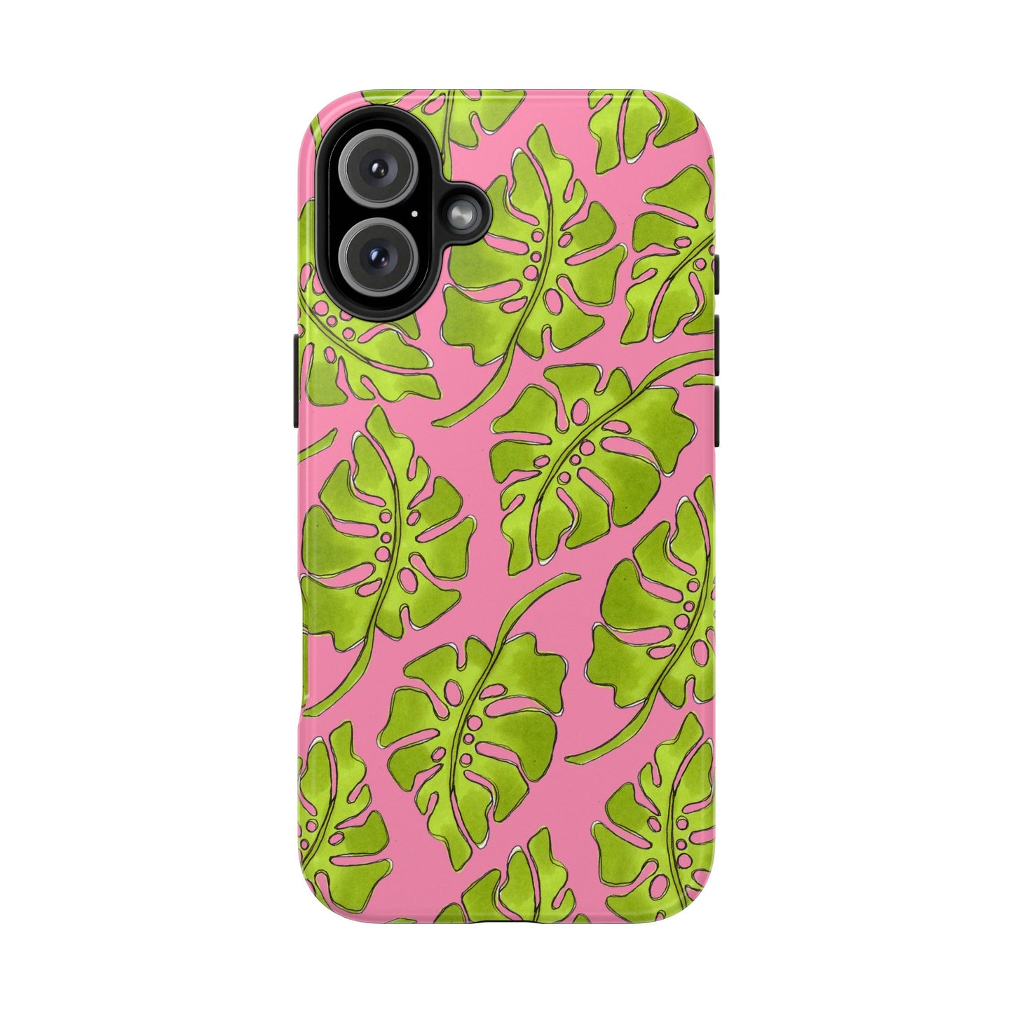 Big Leaf Pink Phone Case