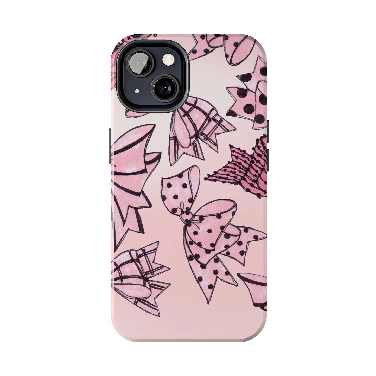 Cat Bows Pink Phone Case