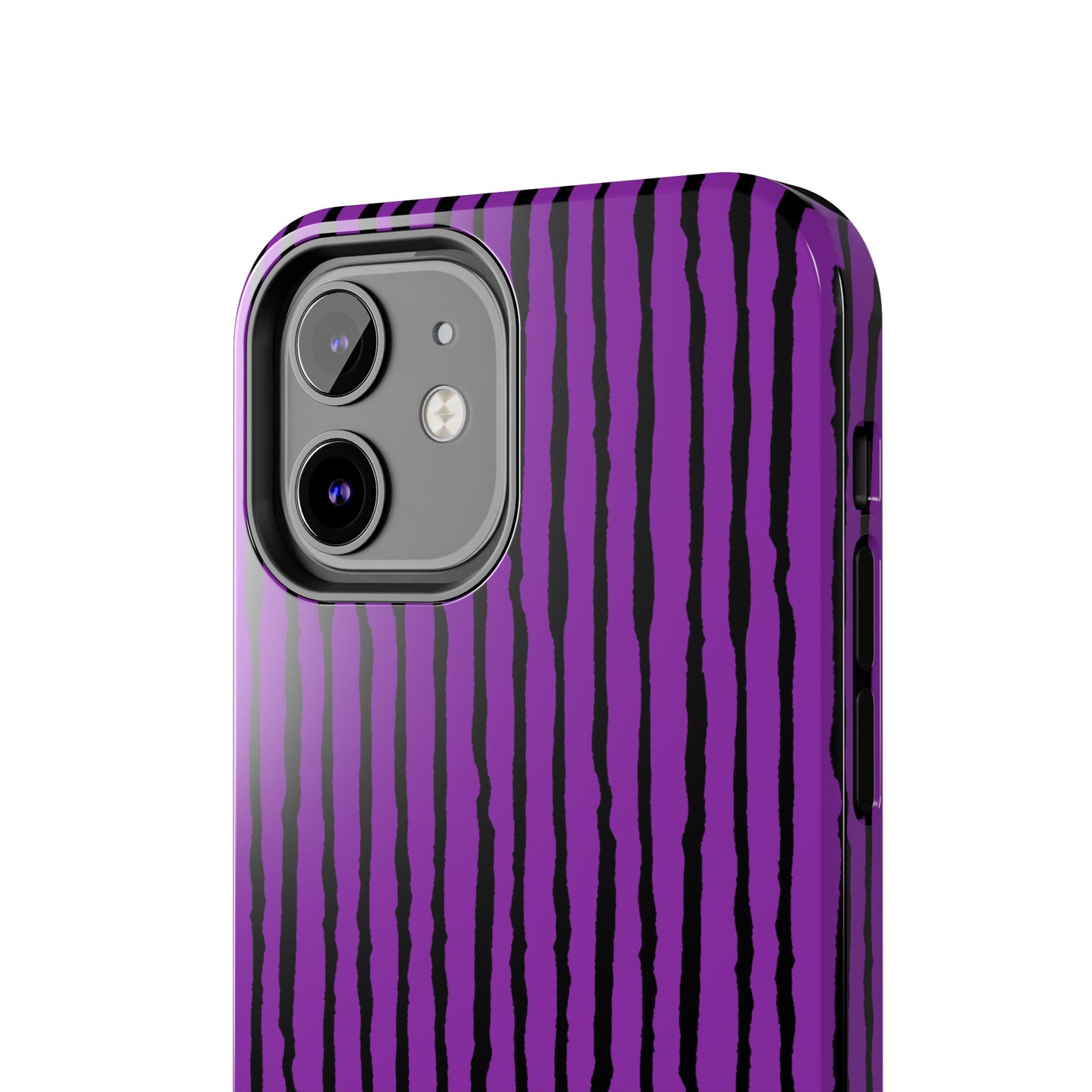 Sorta Stripe Purple / Black Phone Case