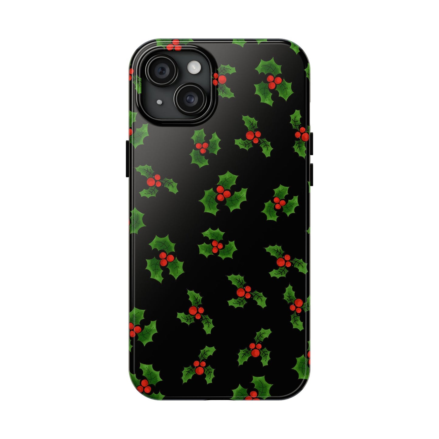 Lotsa Holly Black Phone Case