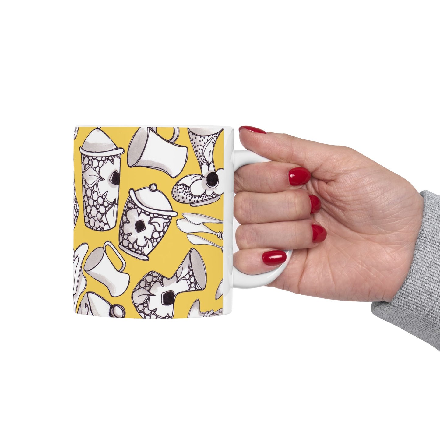 The Kitchen Sink Yellow Cup