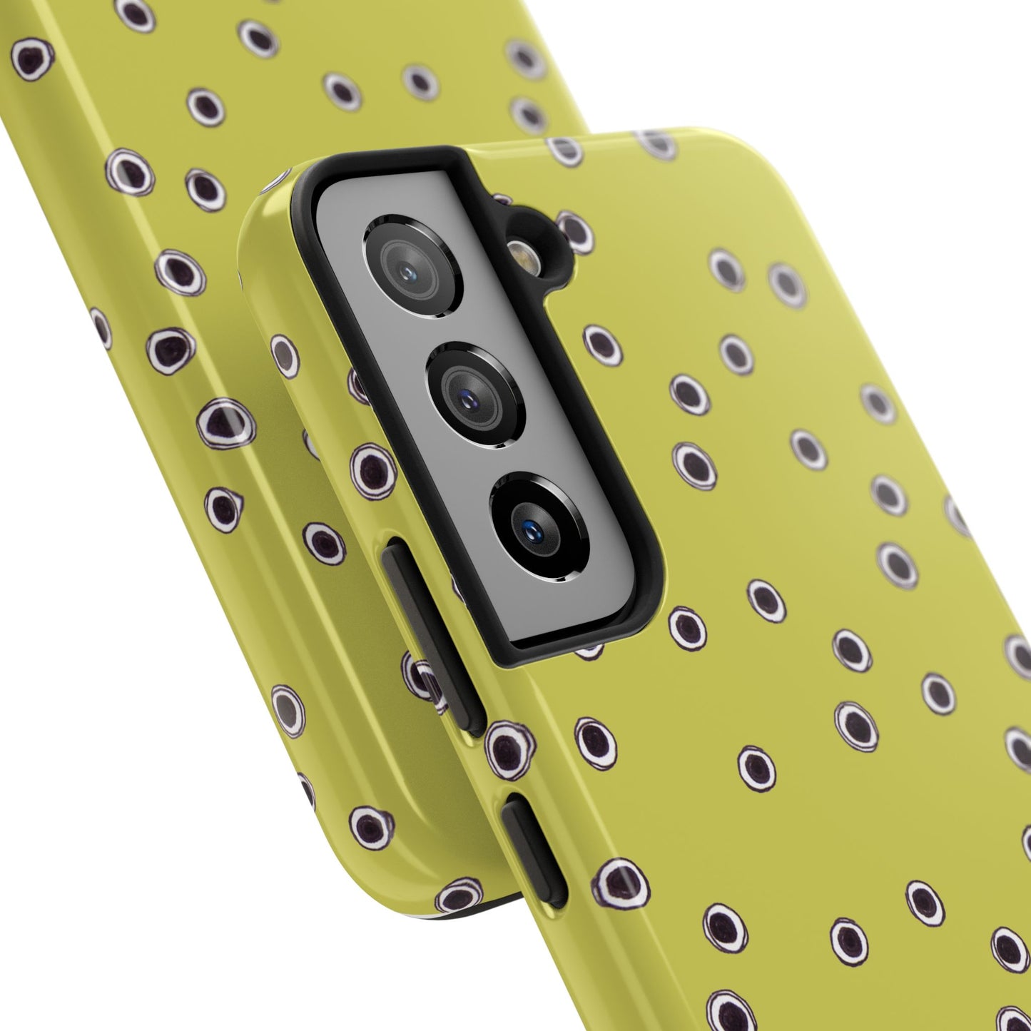 Halo Dots Green Phone Case