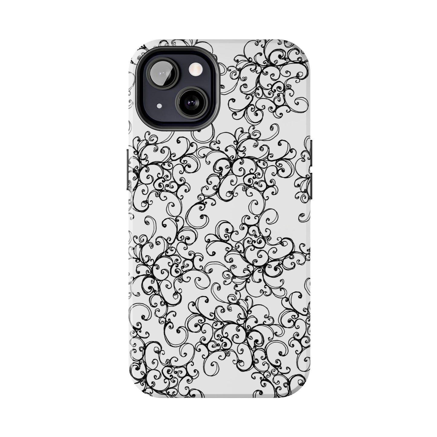Poodle Scroll Phone Case