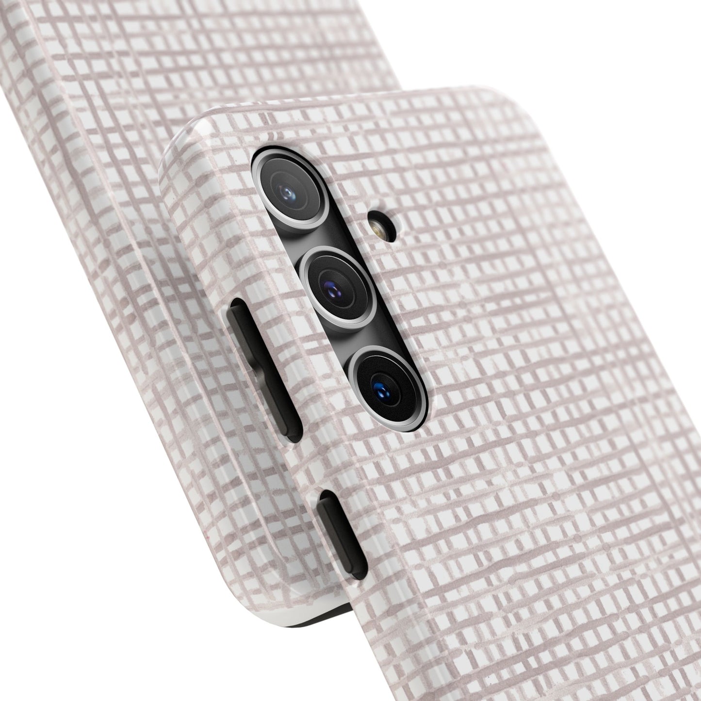 Gingham Gray Phone Case