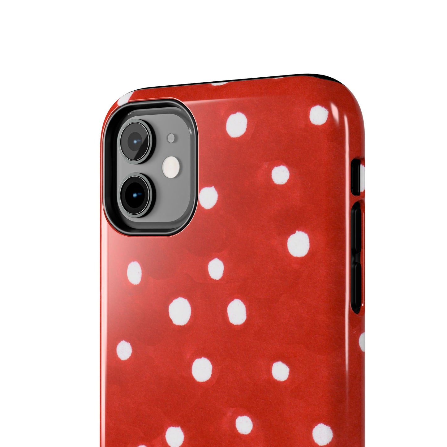 Dots Red Phone Case