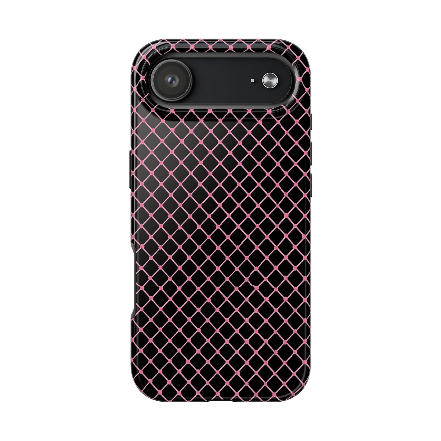 Cyclone Fence Black / Pink Phone Case