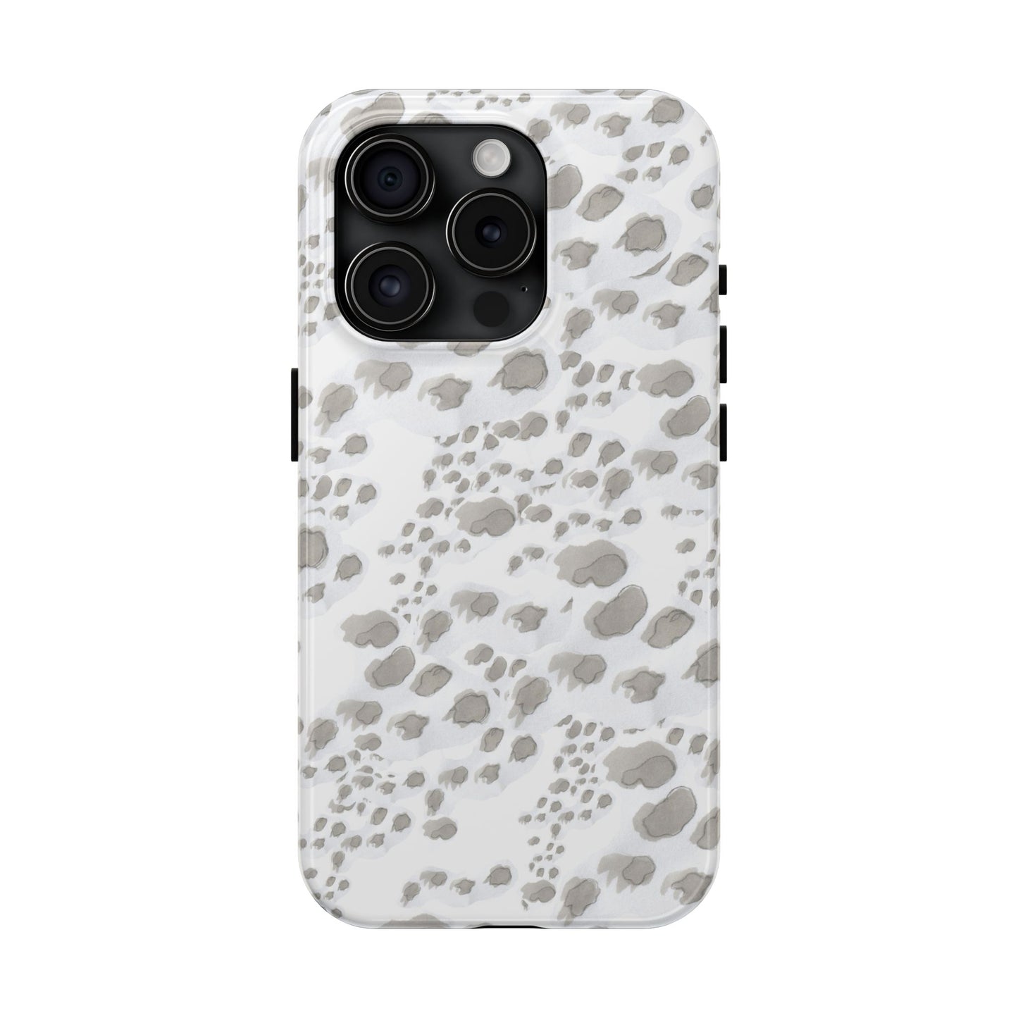 Kitty Dots White Phone Case