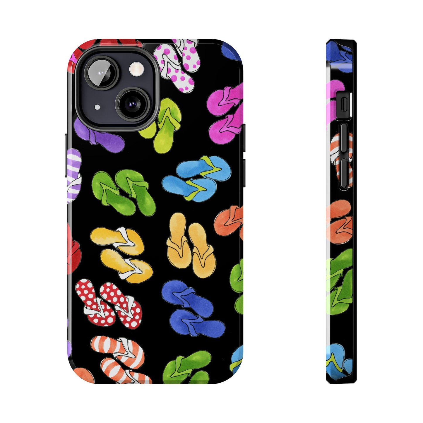 Fun Flops Black Phone Case