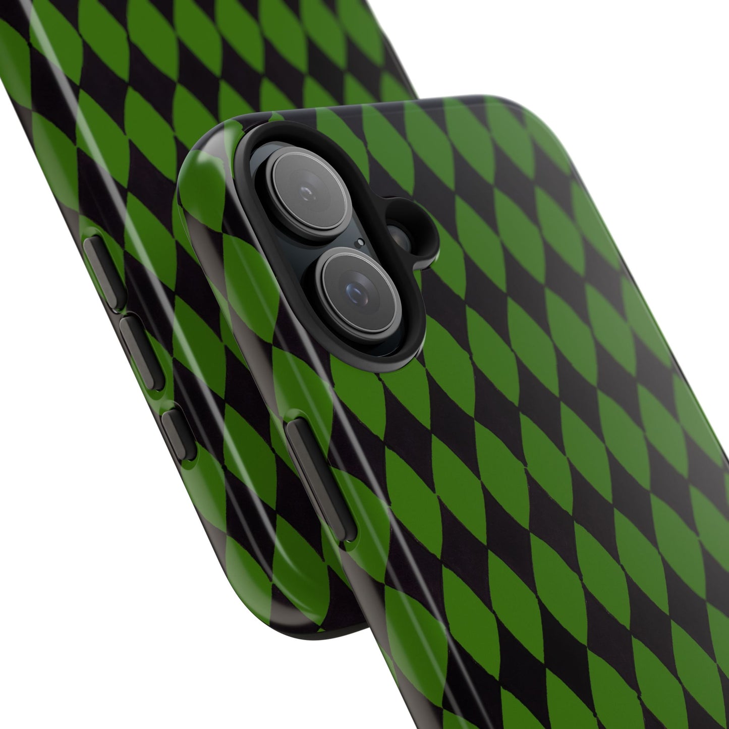 Diamond Green / Black Phone Case