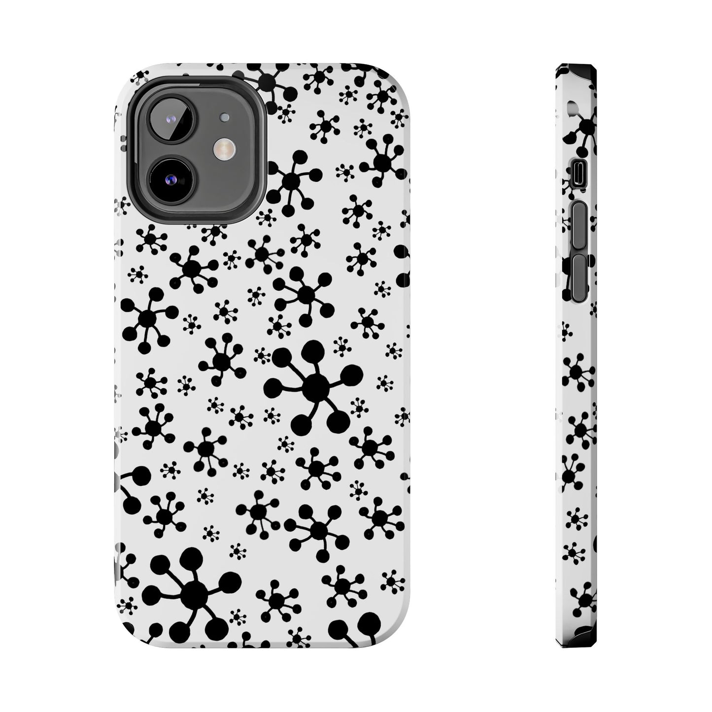 Jacks White / Black Phone Case
