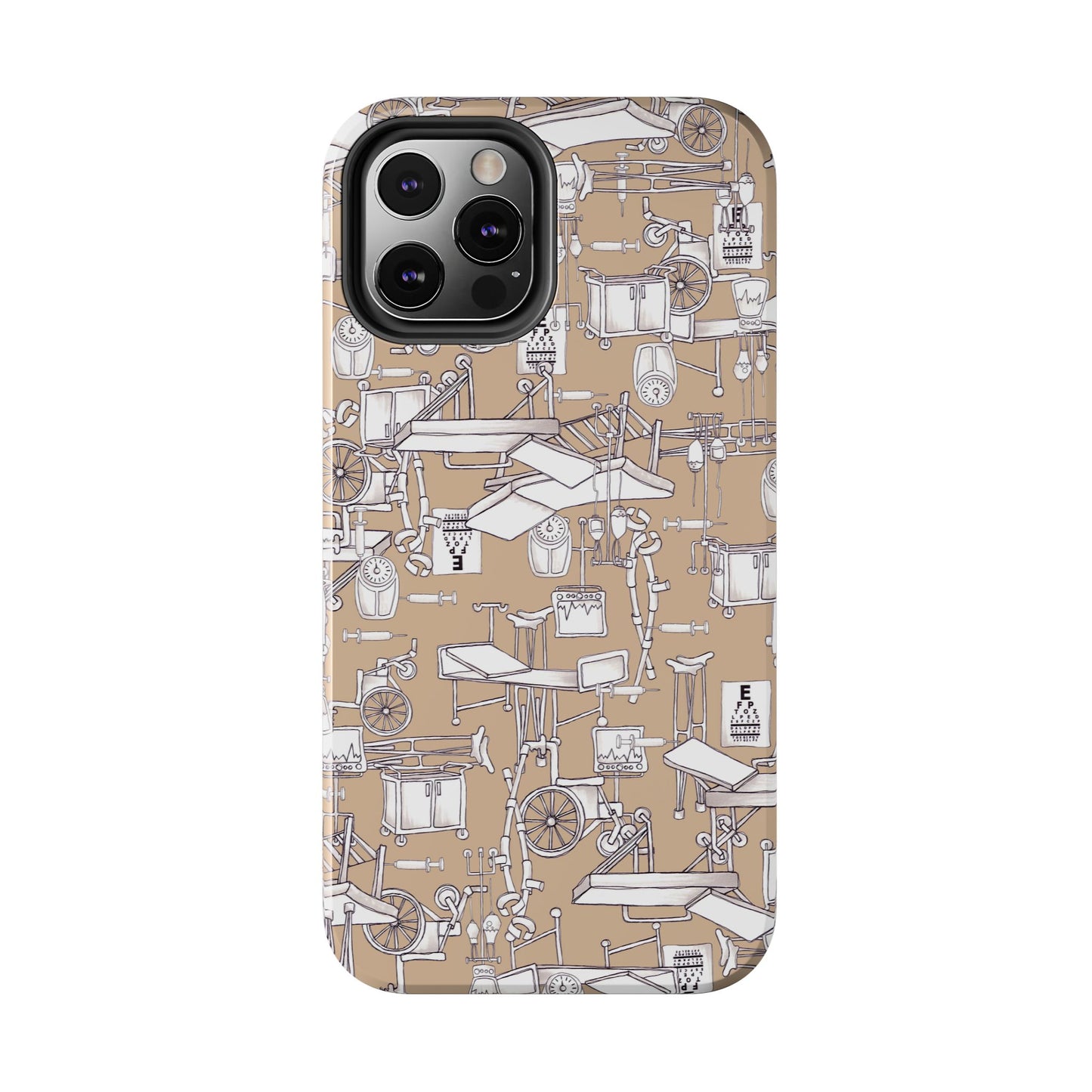 Essentials Khaki / White Phone Case