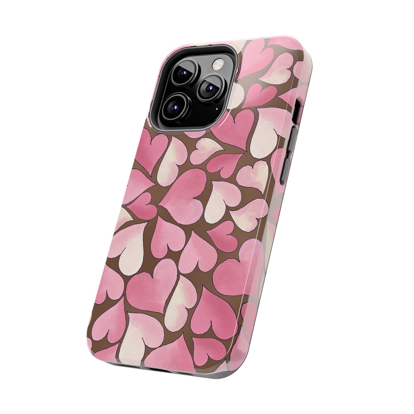 Hearts Chocolate Phone Case