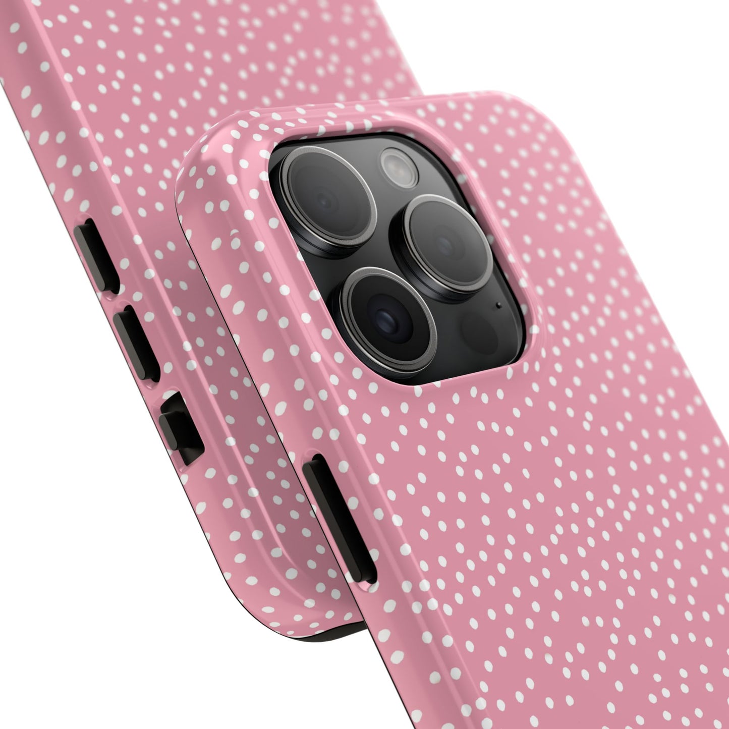 Dottible Pink / White Phone Case