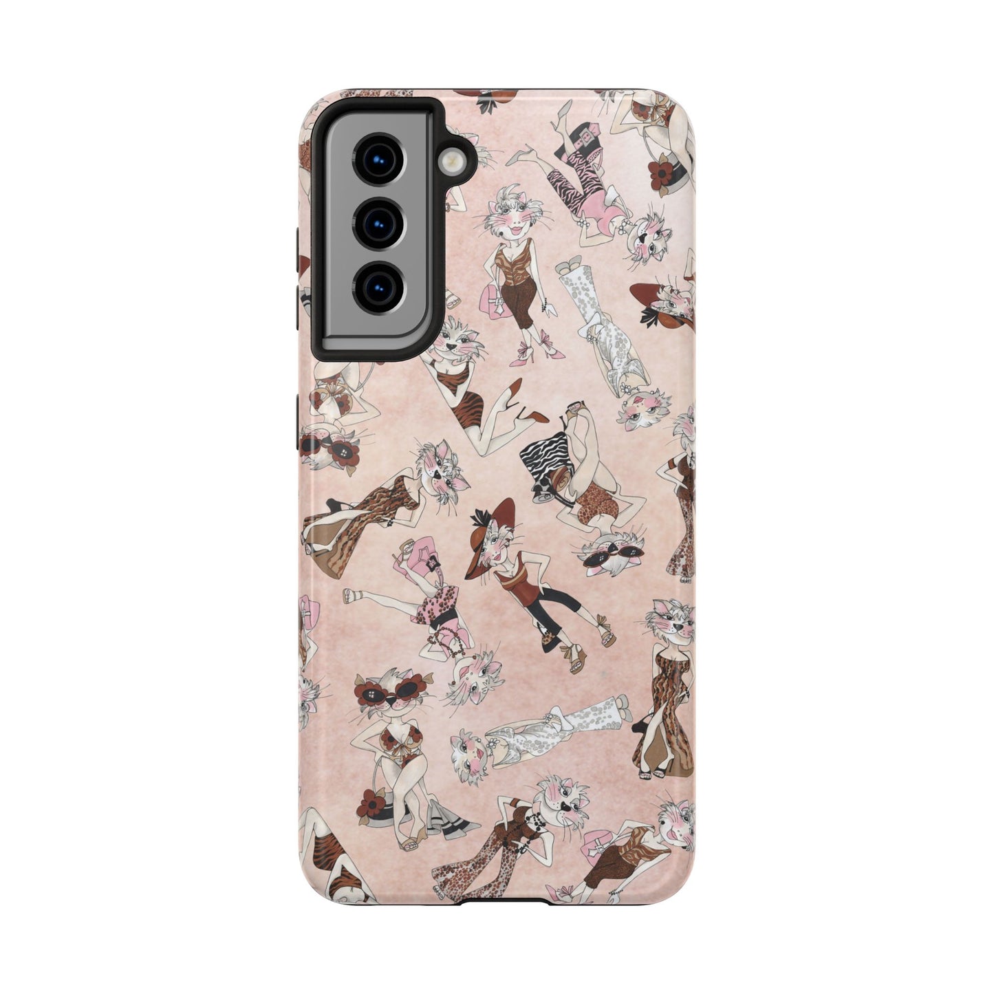 Spotted Lilies Pink Phone Case
