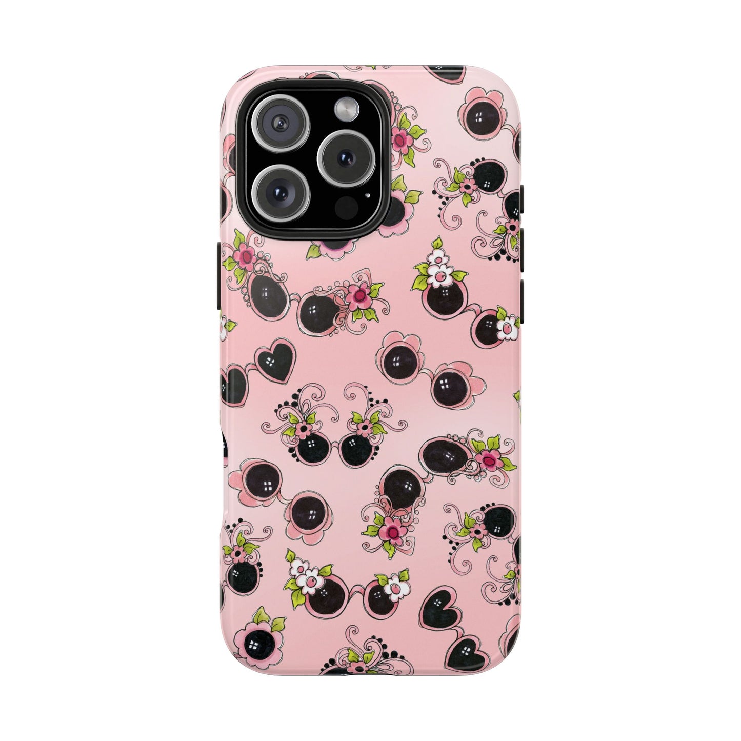 Tossed Shades Pink Phone Case