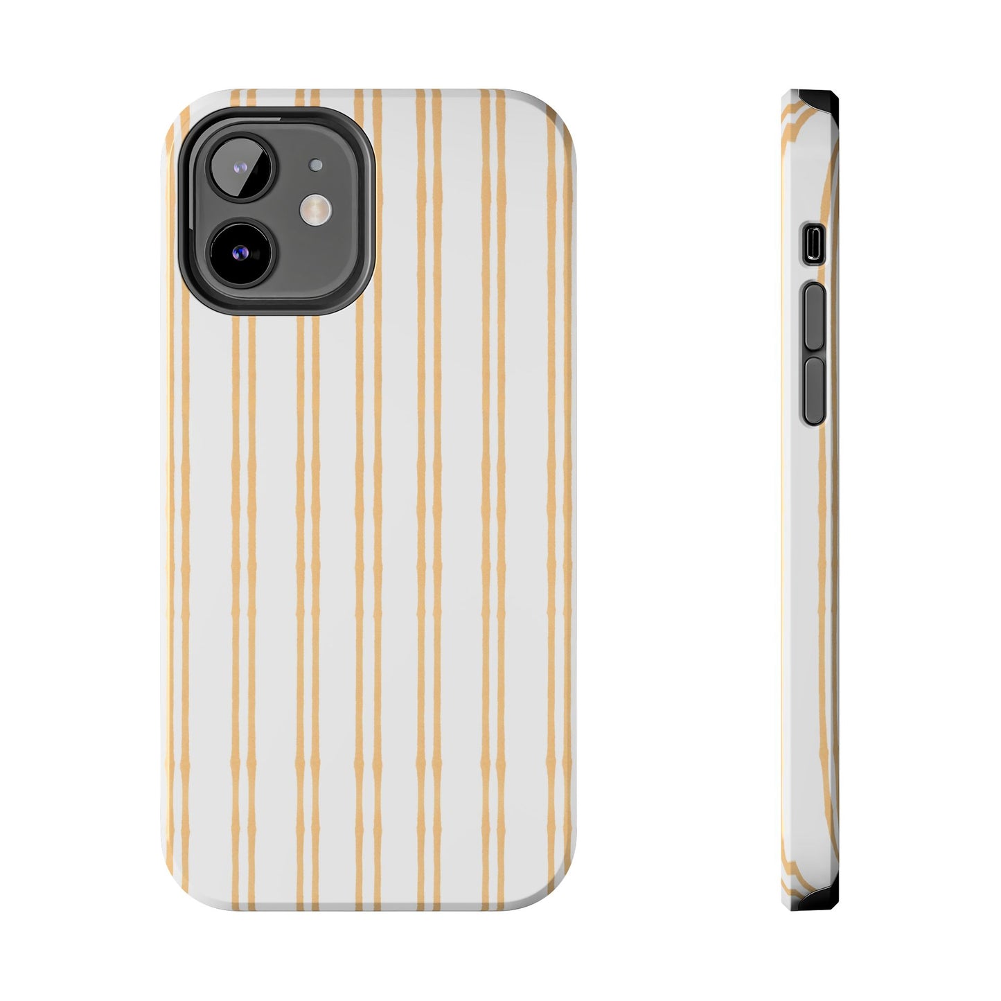 Double Stripe Yellow Phone Case