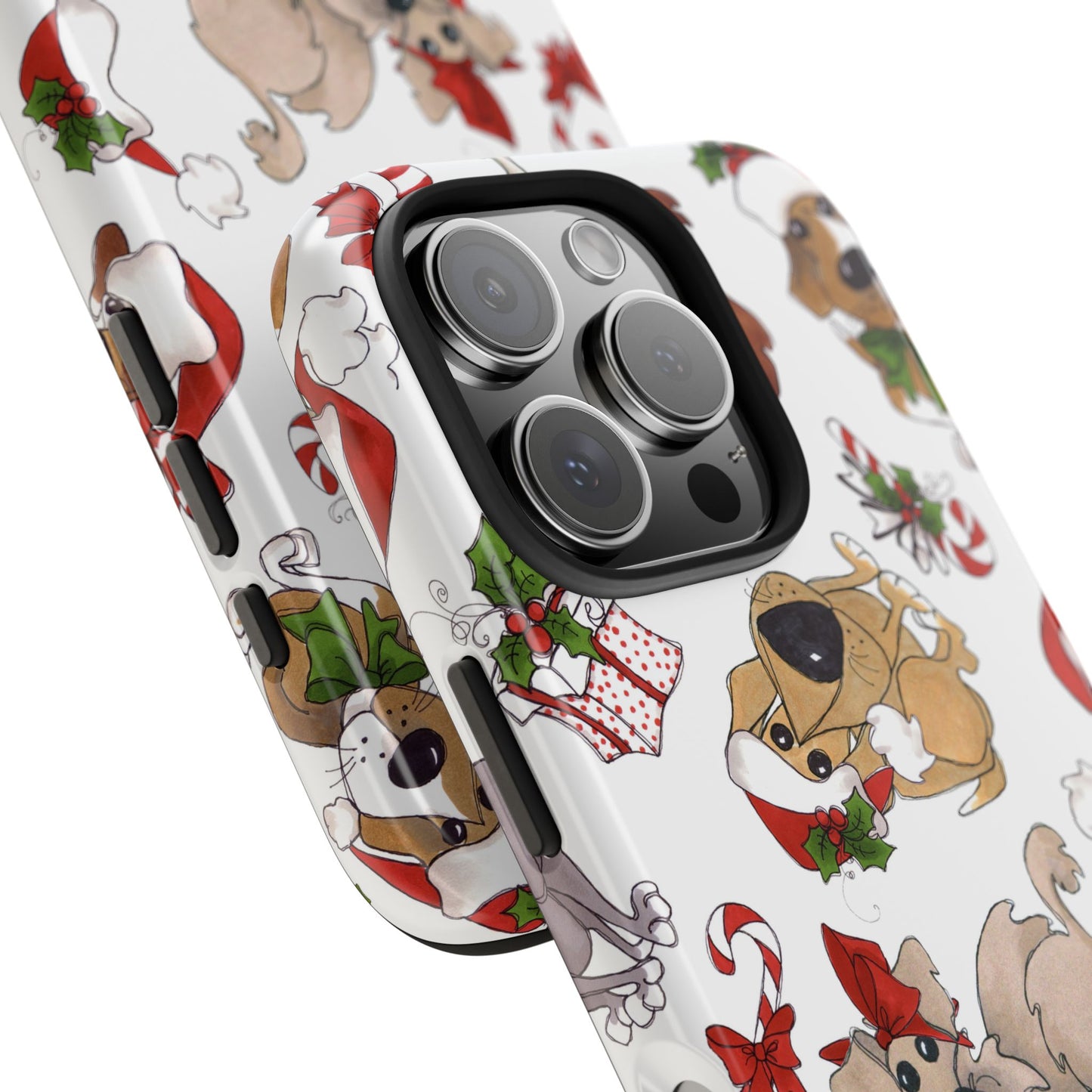 Doggie Toss White Phone Case