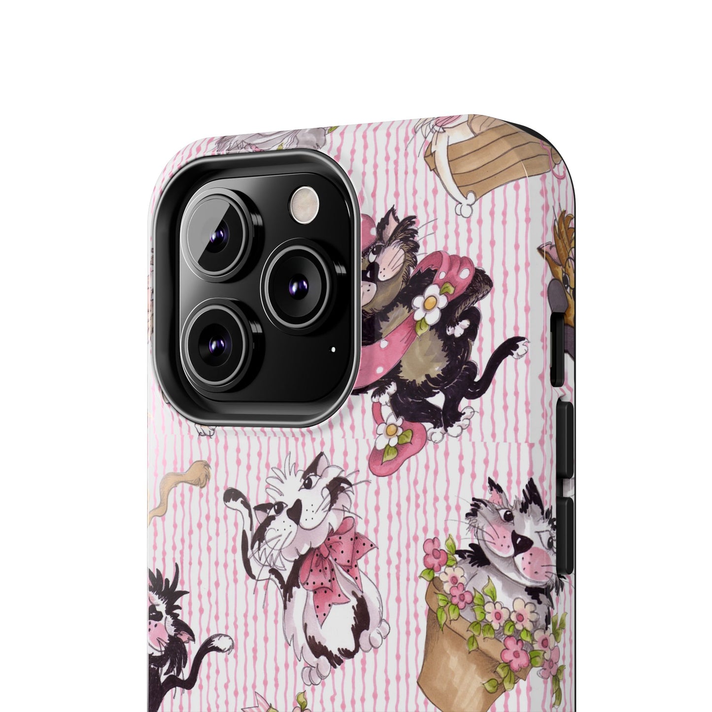Fancy Cats Pink Phone Case