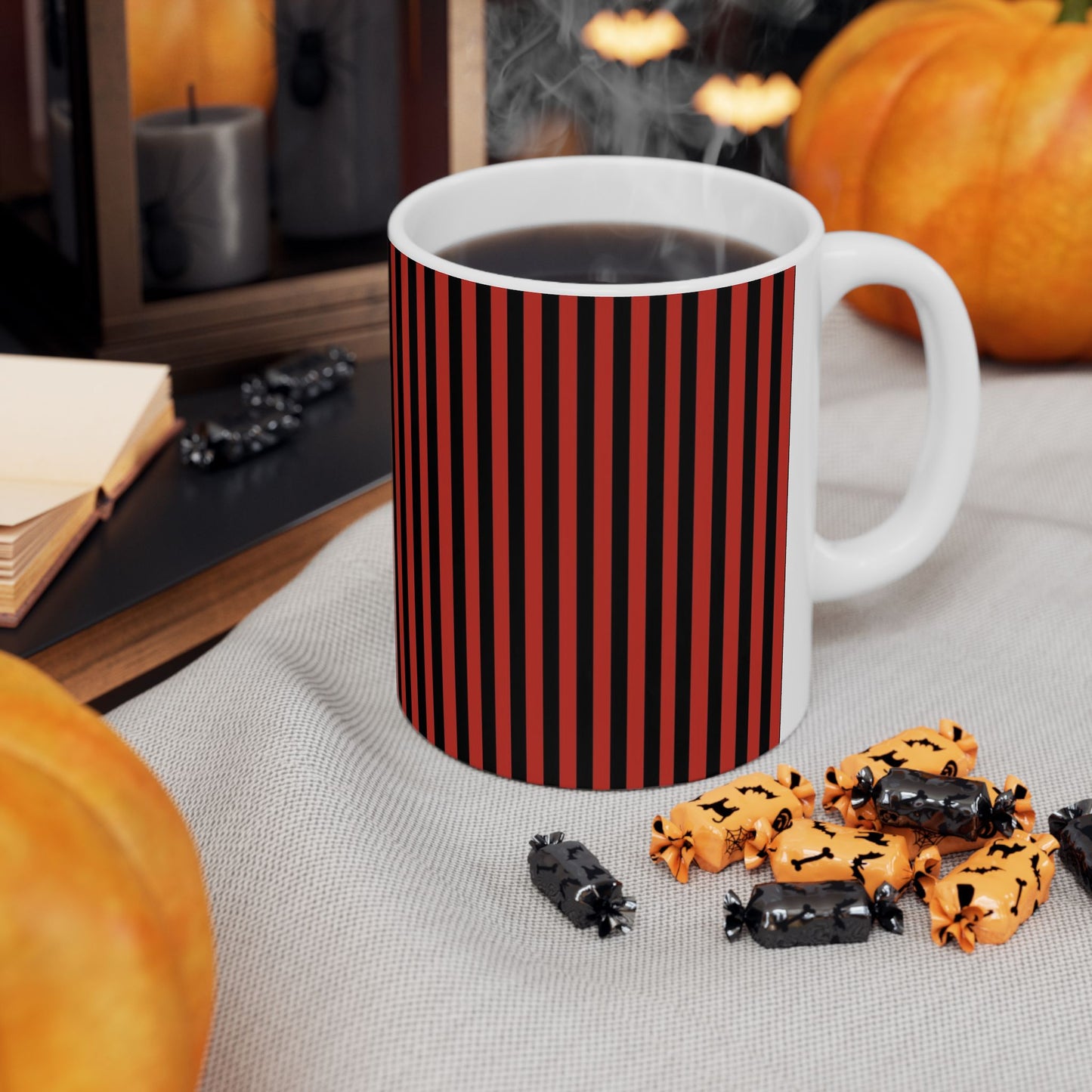 Stripe Red / Black Cup