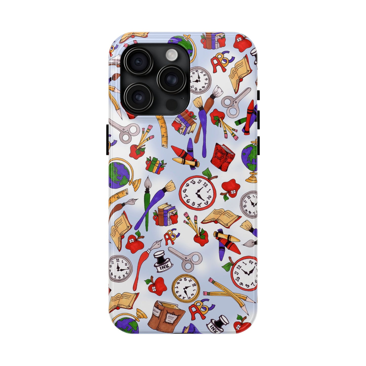 School Stuff Blue Sky Phone Case