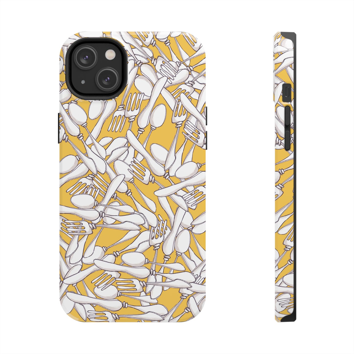 Silverware Wars Yellow Phone Case
