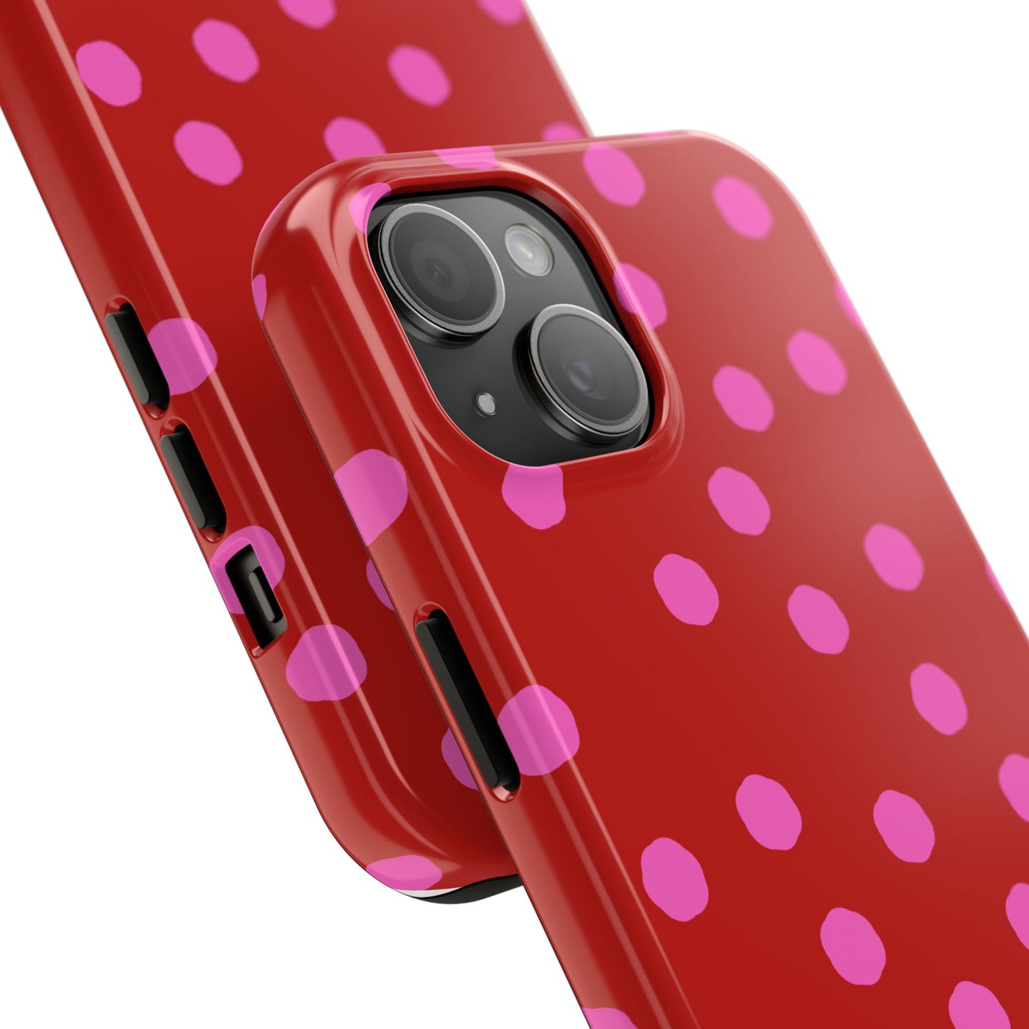 Jumbo Dots Red / Pink Phone Case